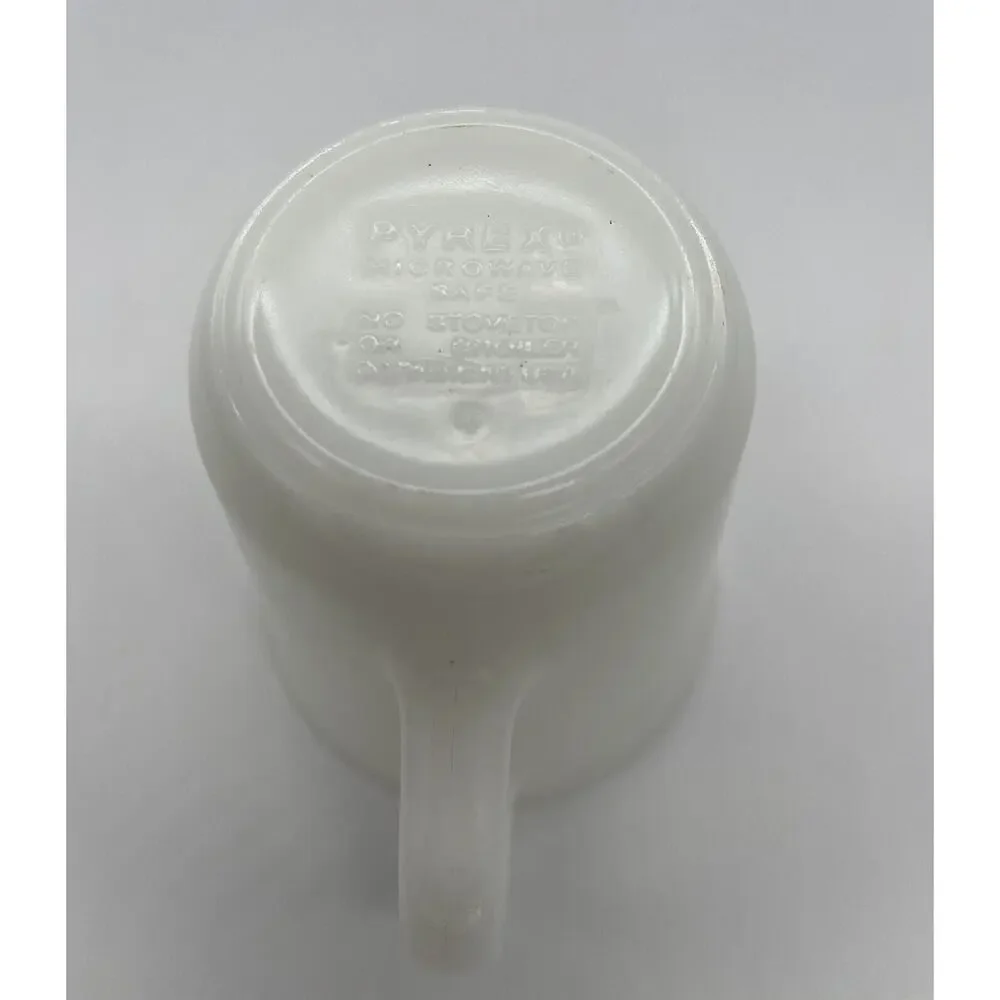 Vintage Pyrex Milk Glass Creamer 3.5